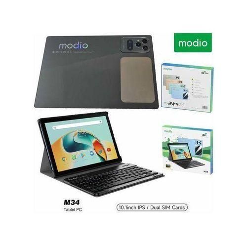 Modio M34 Educational Tablet - 8GB+512GB(64GB Internal) - 10.1" 13MP Camera, LTE Dual Sim - Gray