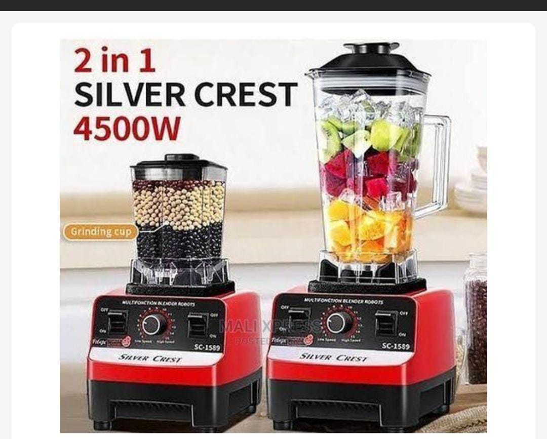 silver crest PROFFESIONAL Heavy Duty Commercial Pro Blender +Grinder Jar