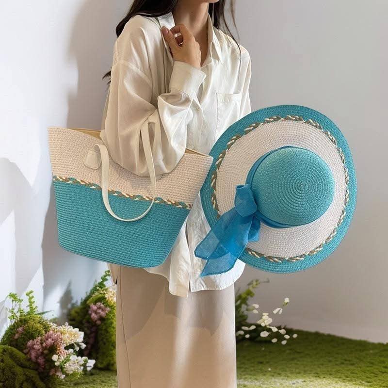 Summer Straw Bag and Hat Gift