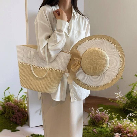Summer Straw Bag and Hat Gift