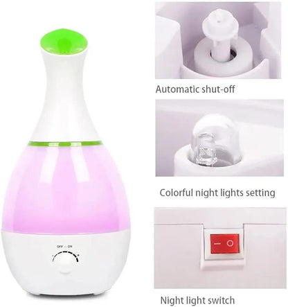 3 Litres Humidifier – Long &amp; Short Neck | Fresh, Clean &amp; Healthy Air