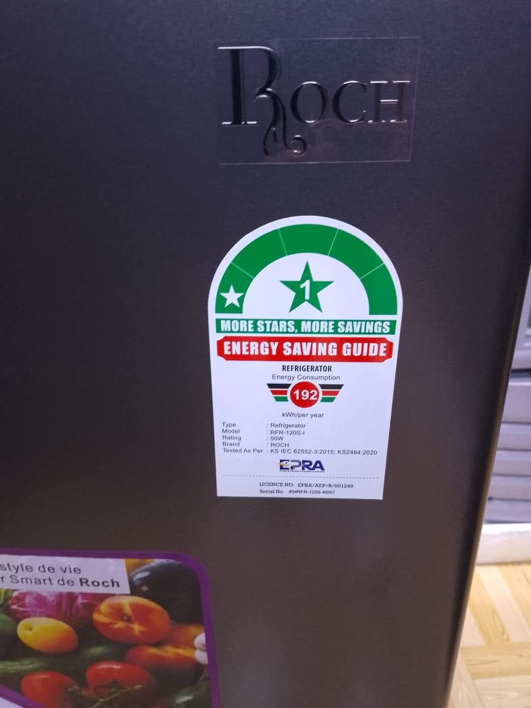 Roch 90L Single Door Fridge – Compact, Energy Efficient & Perfect for Small Spaces