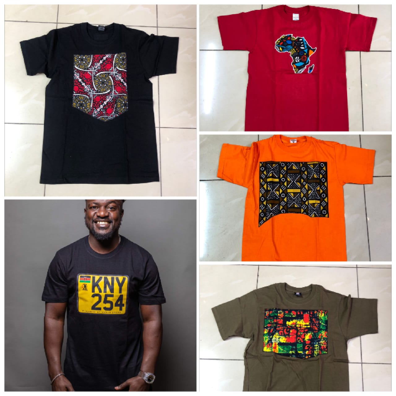 Round Neck Cotton T-Shirts