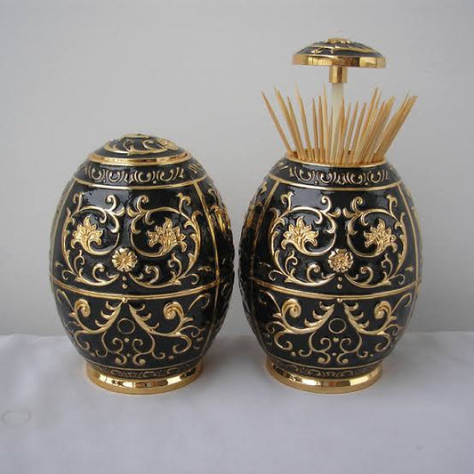 HERCHR Toothpick Holder, Retro Pop Up Toothpick Dispense