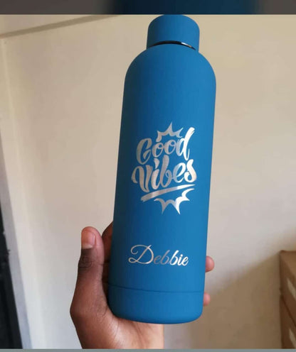 Stainless Steel Matte Flask Without handle /Colorful Double Wall Stainless Steel Water Bottles