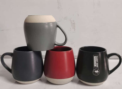 Set of 6 Danny Home Speckled Ceramic Coffee Mug Set / Porcelain Mugs