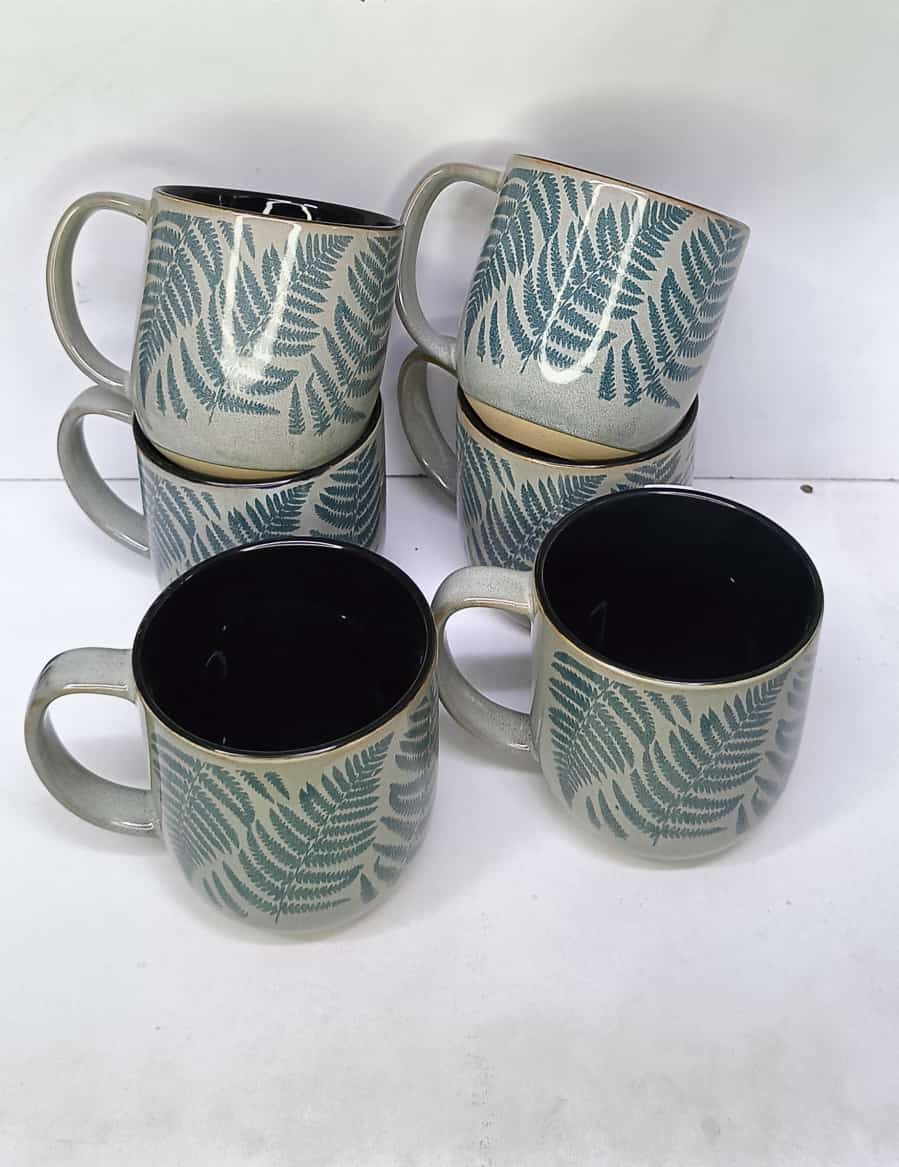 Danny Home Set of 6 Printed Mugs
