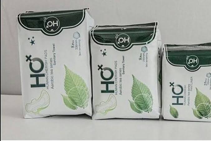 HQ Human Cherish Aerobic Tea Series Sanitary Pads and Liners