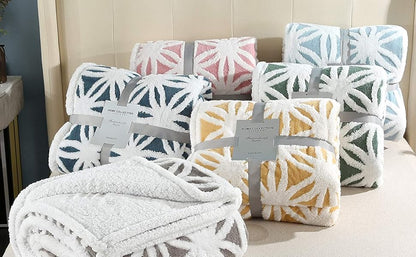 Fuzzy Soft Dual Double Sided Sherpa Fleece Blanket Throw