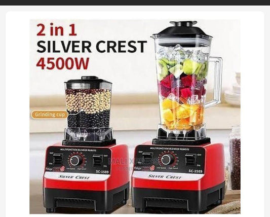 silver crest PROFFESIONAL Heavy Duty Commercial Pro Blender +Grinder Jar