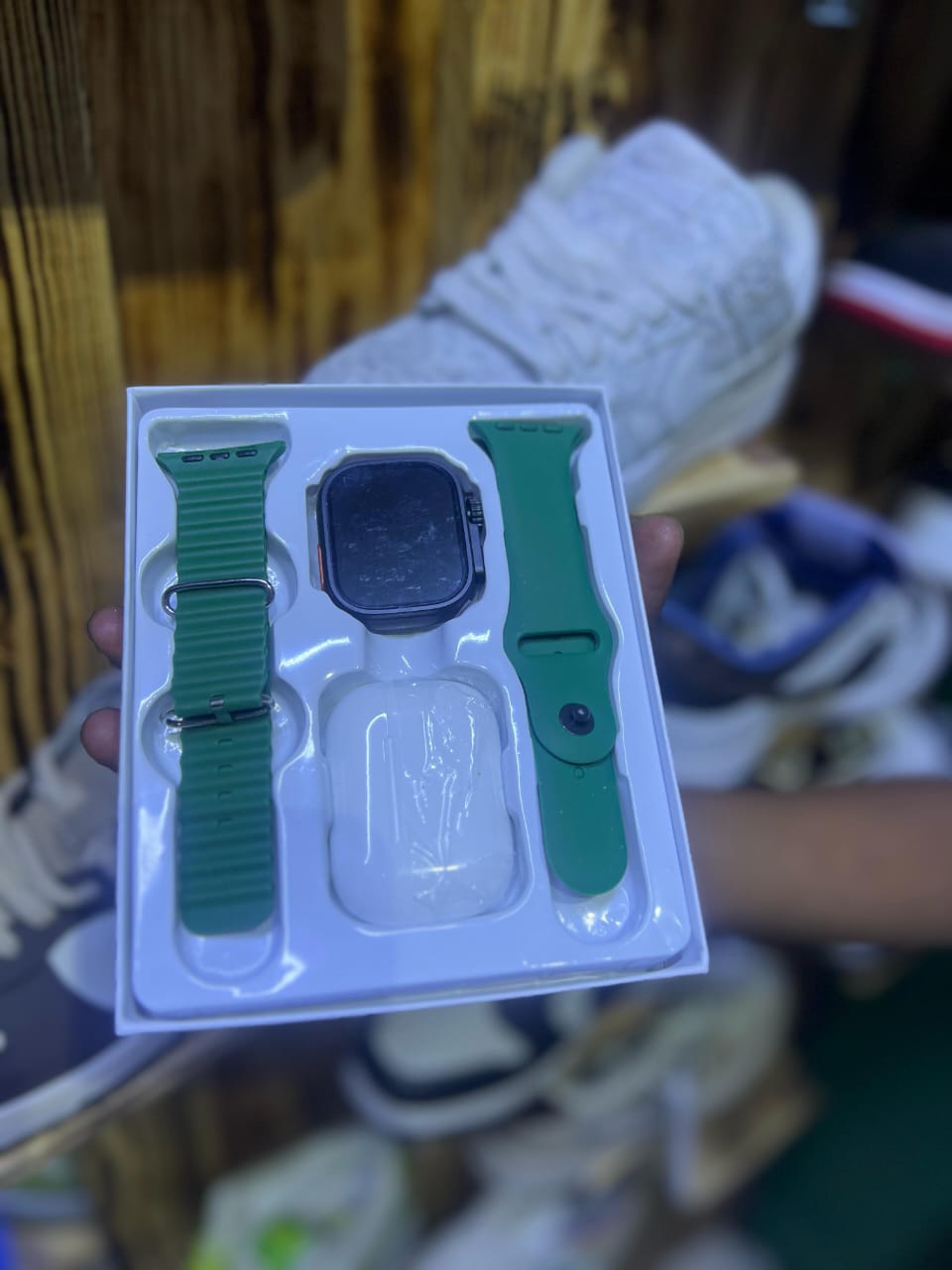 TTD199 TUNAPUNAS-PIARCO wireless earphones and smartwatch set