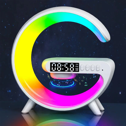 G Atmosphere Light Wireless Charger Speaker Clock