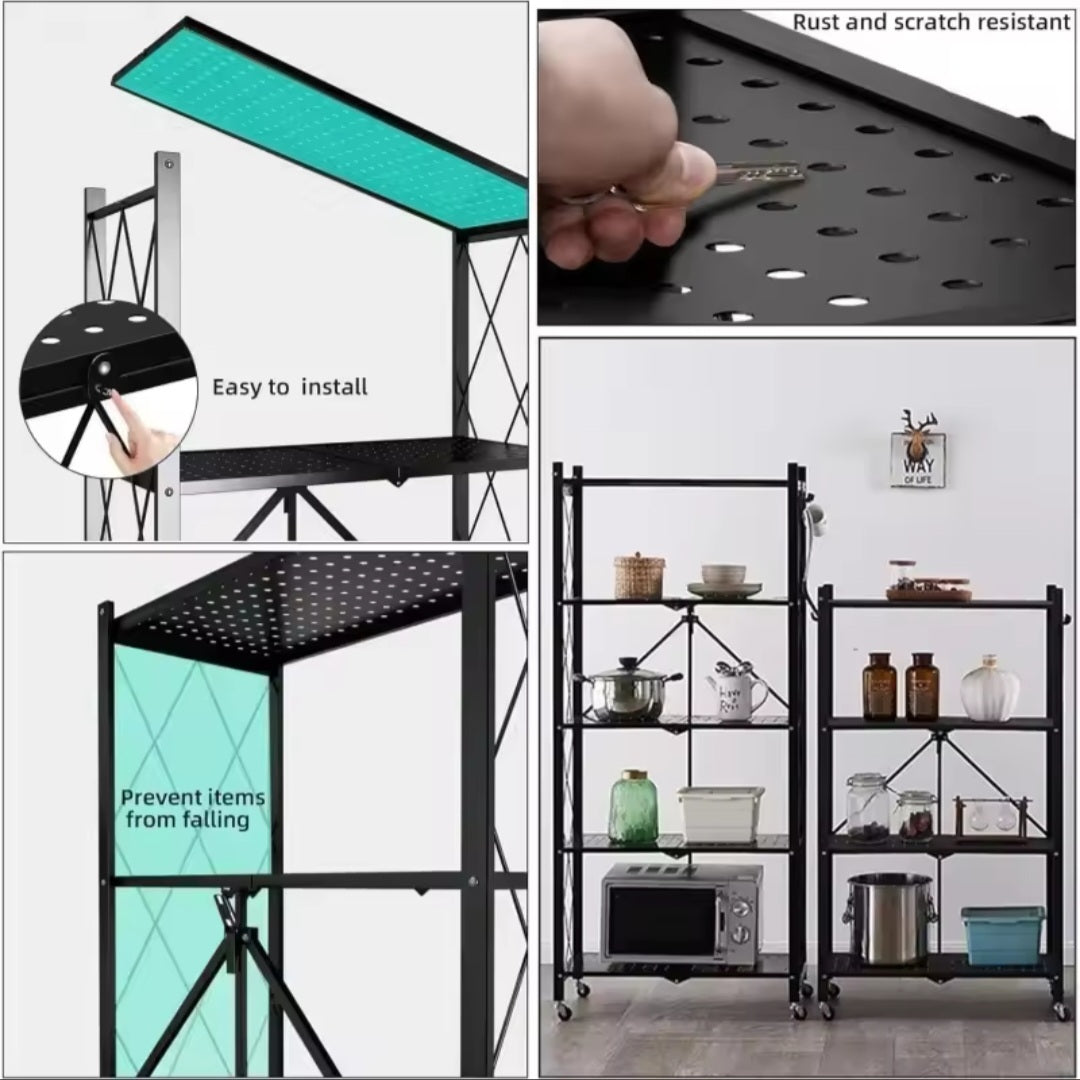 Brightshow 4-Tier Storage Shelves,