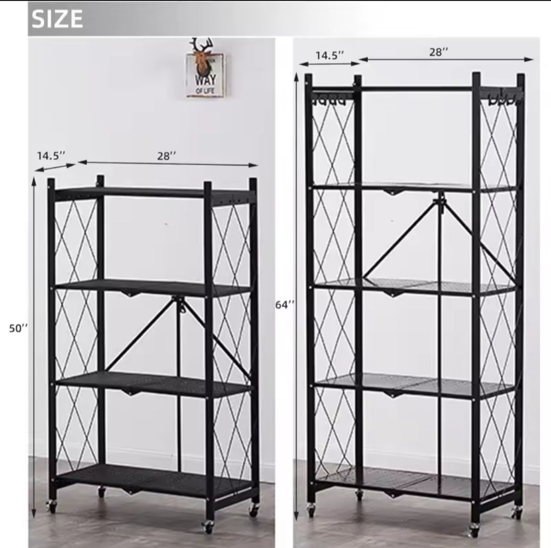 Brightshow 4-Tier Storage Shelves,